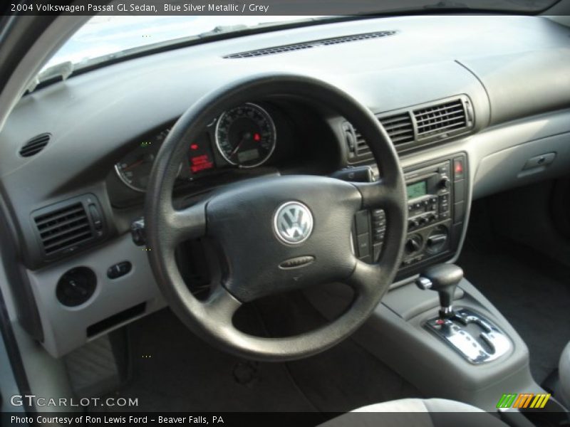 Blue Silver Metallic / Grey 2004 Volkswagen Passat GL Sedan