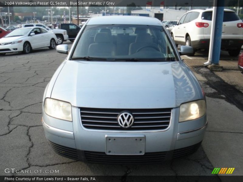 Blue Silver Metallic / Grey 2004 Volkswagen Passat GL Sedan