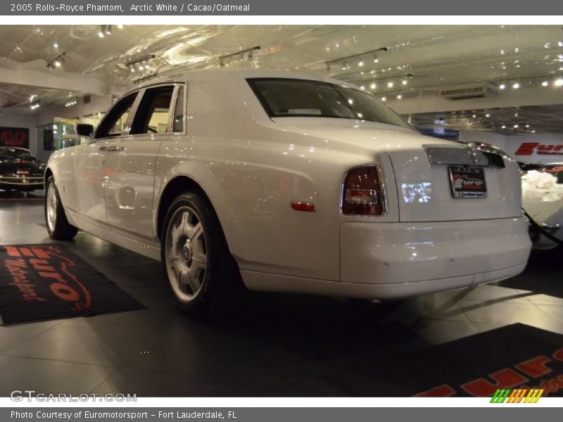 Arctic White / Cacao/Oatmeal 2005 Rolls-Royce Phantom