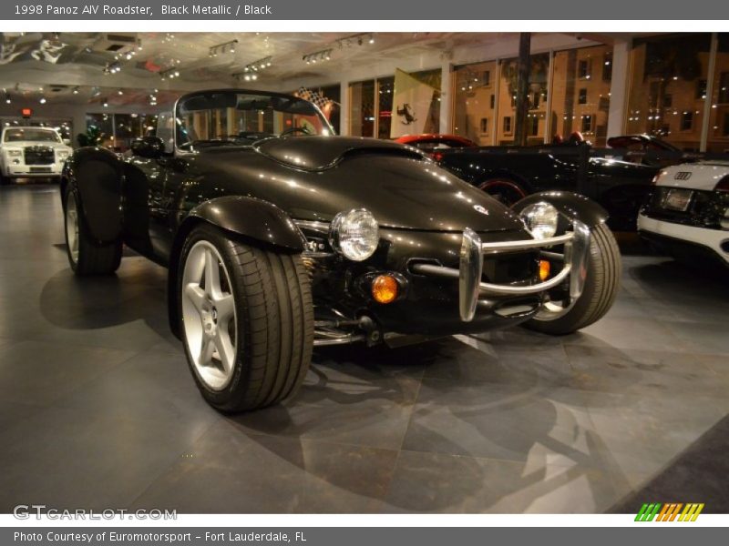 Black Metallic / Black 1998 Panoz AIV Roadster