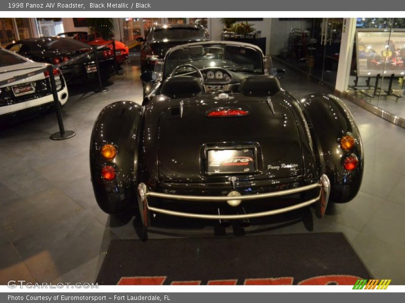 Black Metallic / Black 1998 Panoz AIV Roadster