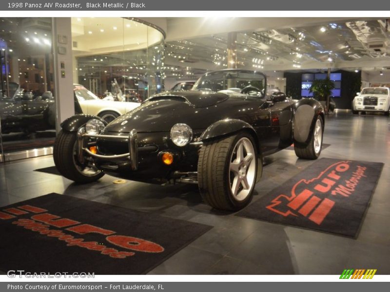 Black Metallic / Black 1998 Panoz AIV Roadster