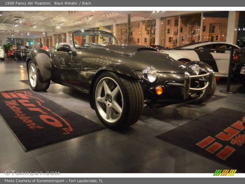 Black Metallic / Black 1998 Panoz AIV Roadster