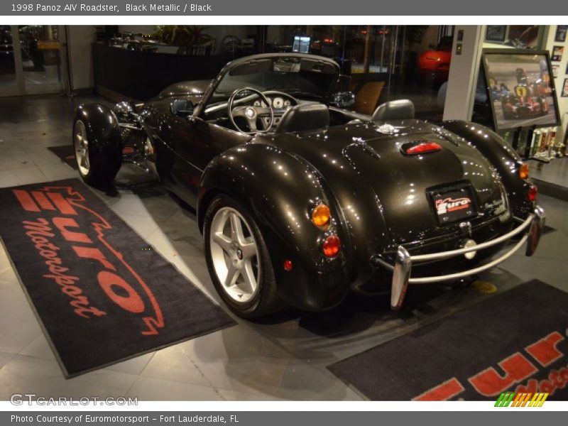 Black Metallic / Black 1998 Panoz AIV Roadster