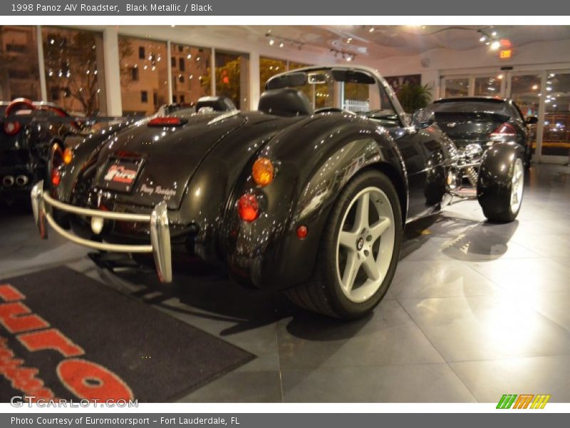 Black Metallic / Black 1998 Panoz AIV Roadster