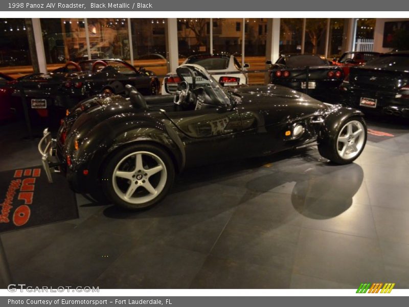 Black Metallic / Black 1998 Panoz AIV Roadster