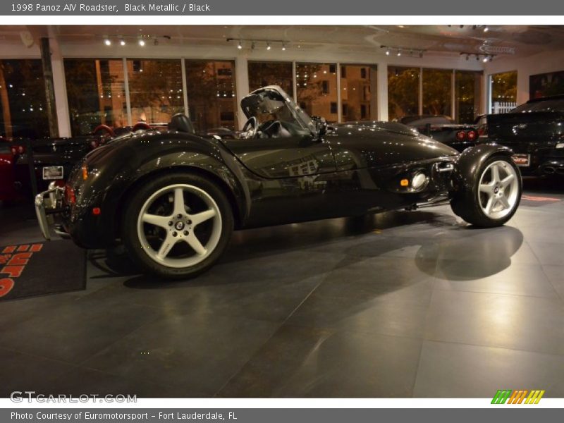 Black Metallic / Black 1998 Panoz AIV Roadster