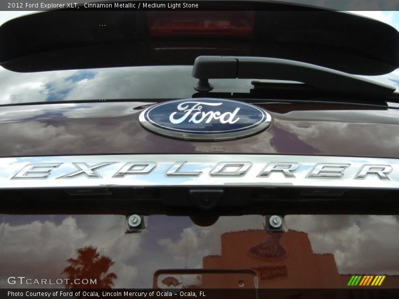 Cinnamon Metallic / Medium Light Stone 2012 Ford Explorer XLT