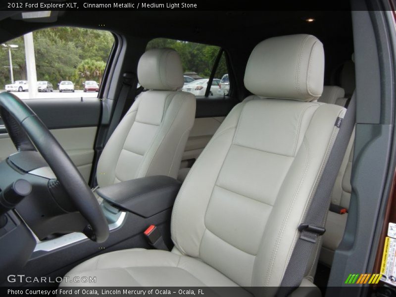 Cinnamon Metallic / Medium Light Stone 2012 Ford Explorer XLT