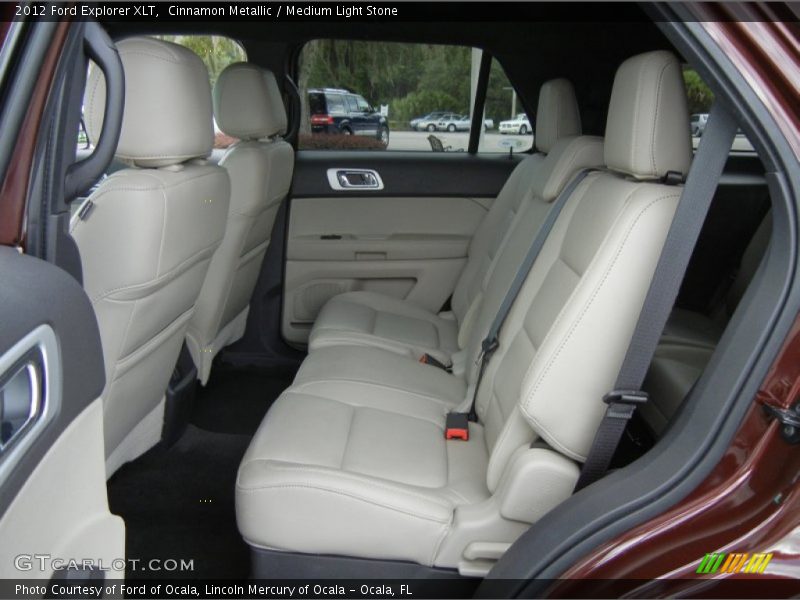 Cinnamon Metallic / Medium Light Stone 2012 Ford Explorer XLT