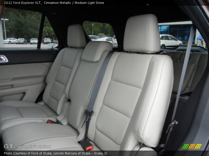 Cinnamon Metallic / Medium Light Stone 2012 Ford Explorer XLT