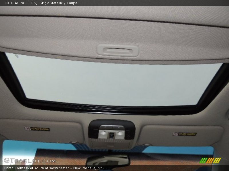 Grigio Metallic / Taupe 2010 Acura TL 3.5