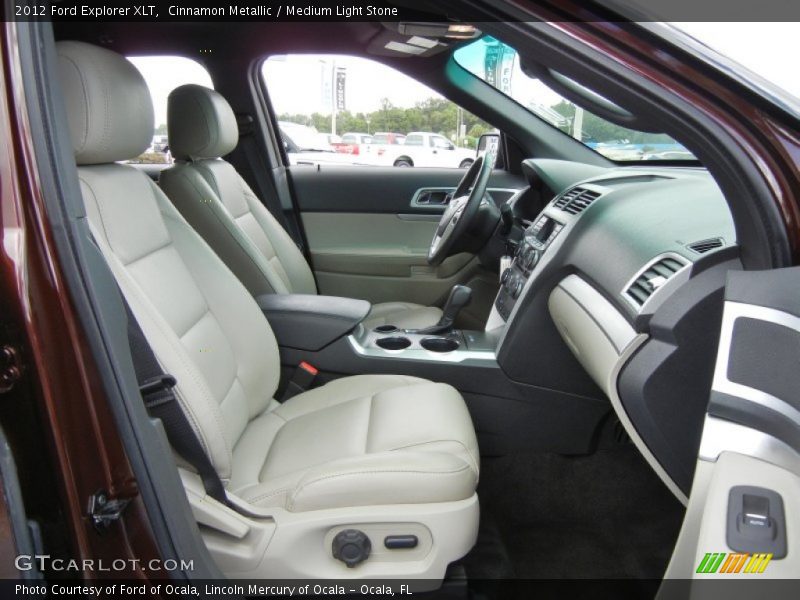 Cinnamon Metallic / Medium Light Stone 2012 Ford Explorer XLT