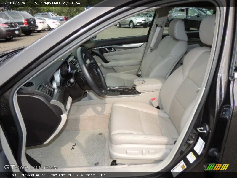 Grigio Metallic / Taupe 2010 Acura TL 3.5