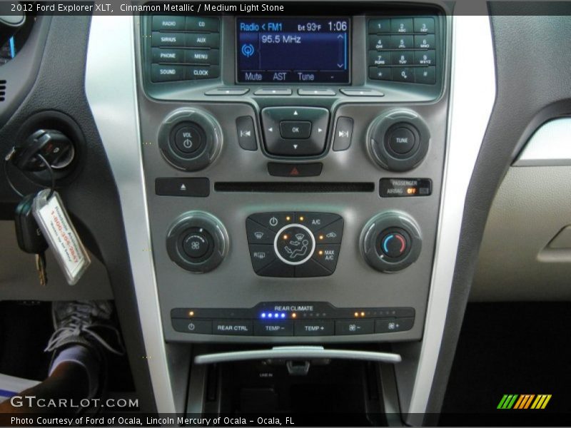 Cinnamon Metallic / Medium Light Stone 2012 Ford Explorer XLT
