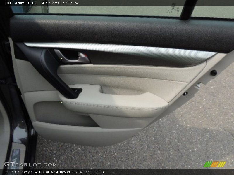 Grigio Metallic / Taupe 2010 Acura TL 3.5