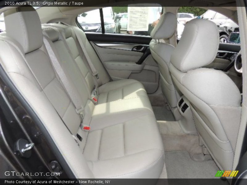 Grigio Metallic / Taupe 2010 Acura TL 3.5
