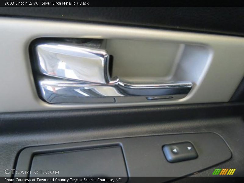 Silver Birch Metallic / Black 2003 Lincoln LS V6