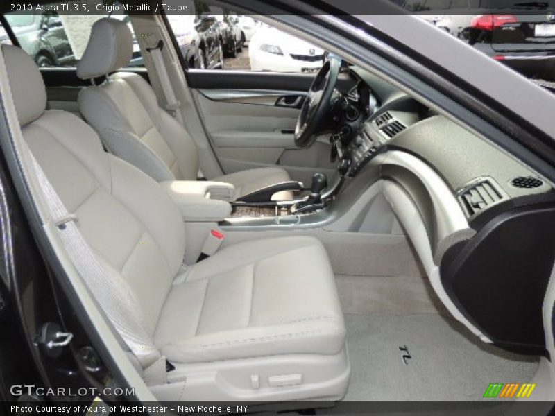 Grigio Metallic / Taupe 2010 Acura TL 3.5