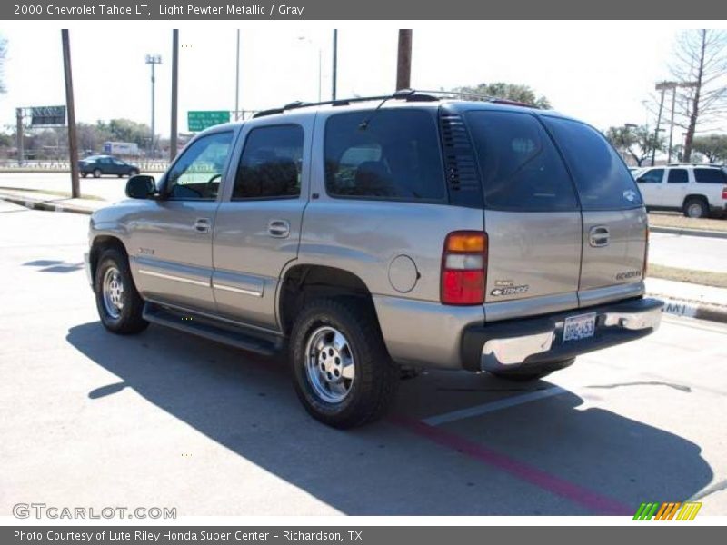 Light Pewter Metallic / Gray 2000 Chevrolet Tahoe LT