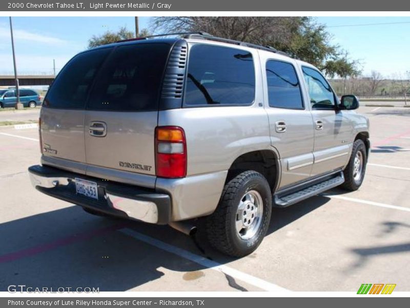 Light Pewter Metallic / Gray 2000 Chevrolet Tahoe LT