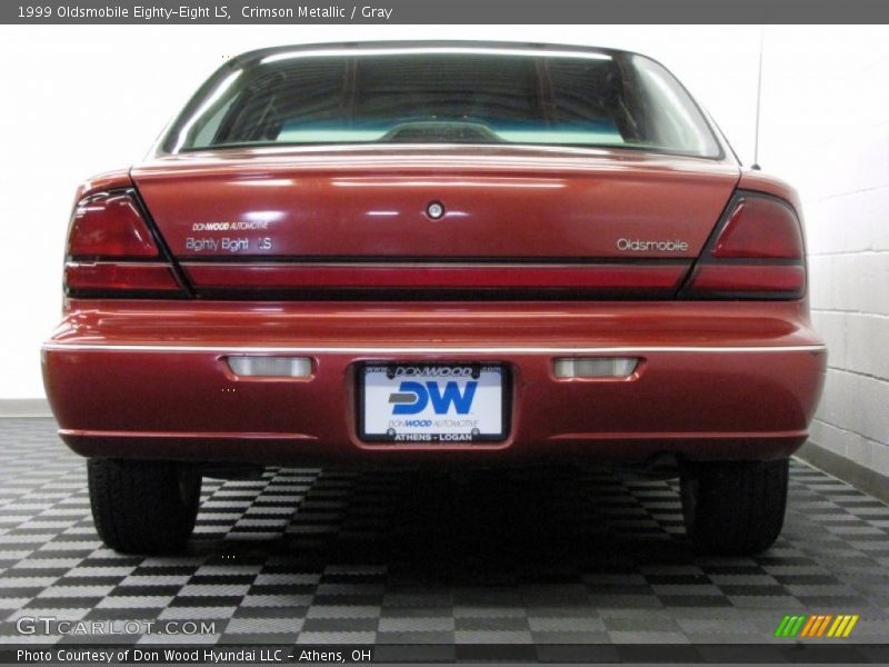 Crimson Metallic / Gray 1999 Oldsmobile Eighty-Eight LS