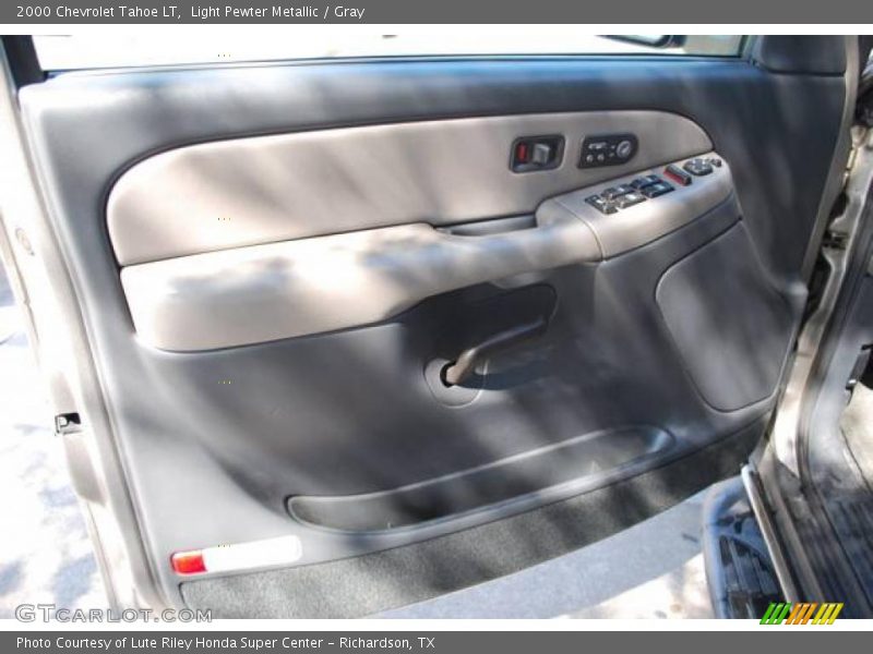 Light Pewter Metallic / Gray 2000 Chevrolet Tahoe LT