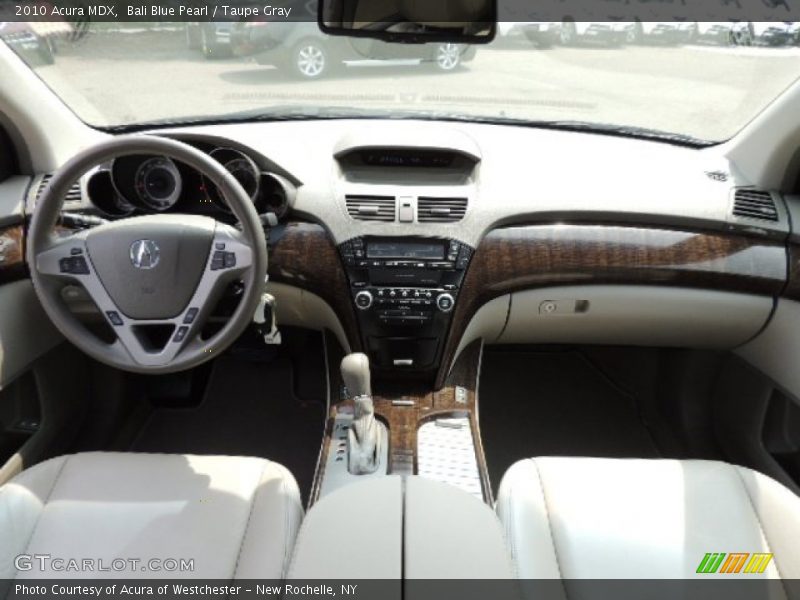 Bali Blue Pearl / Taupe Gray 2010 Acura MDX