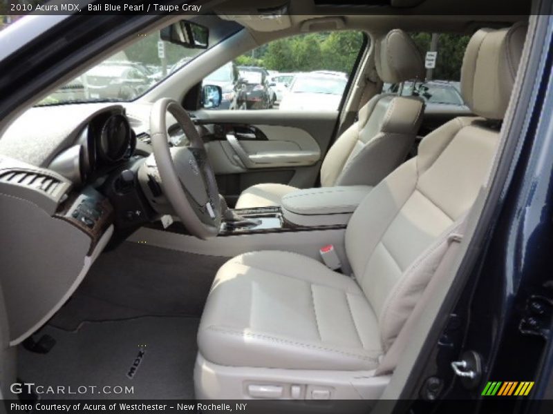 Bali Blue Pearl / Taupe Gray 2010 Acura MDX