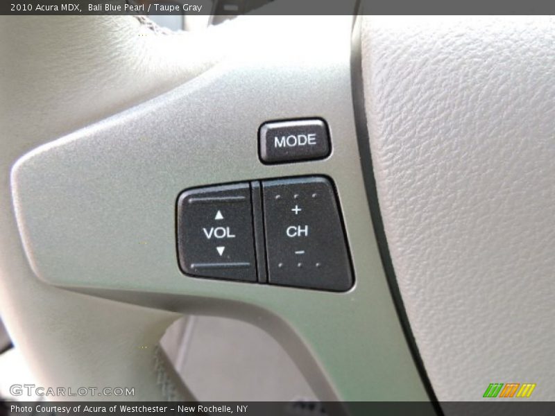 Bali Blue Pearl / Taupe Gray 2010 Acura MDX