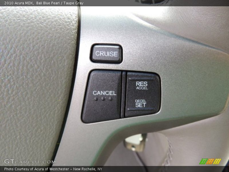 Bali Blue Pearl / Taupe Gray 2010 Acura MDX