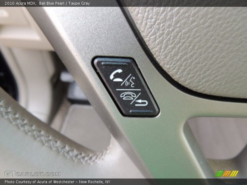 Bali Blue Pearl / Taupe Gray 2010 Acura MDX