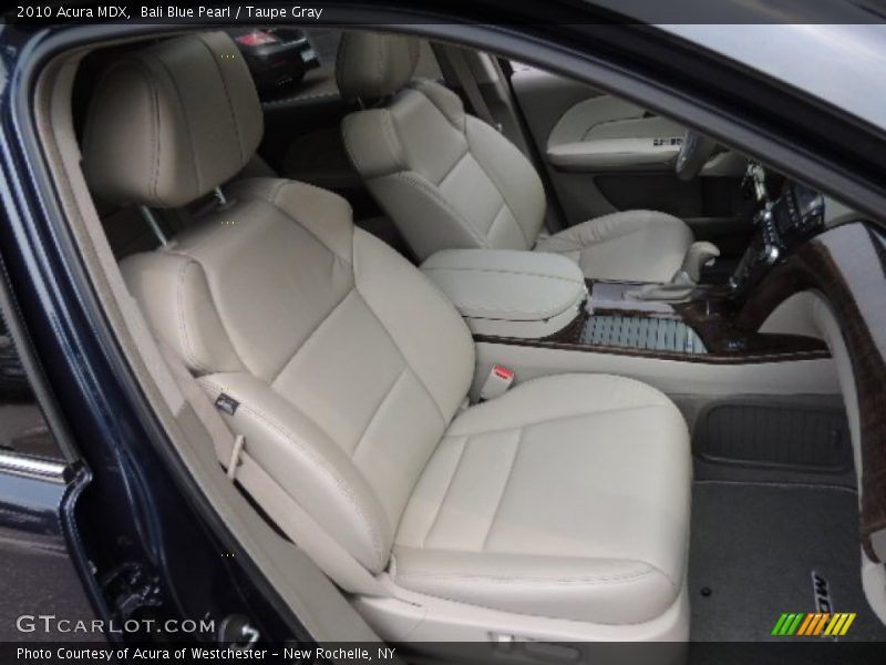 Front Seat of 2010 MDX 