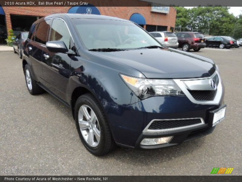Front 3/4 View of 2010 MDX 