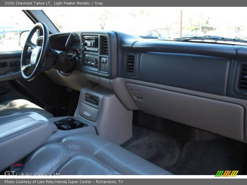 Light Pewter Metallic / Gray 2000 Chevrolet Tahoe LT