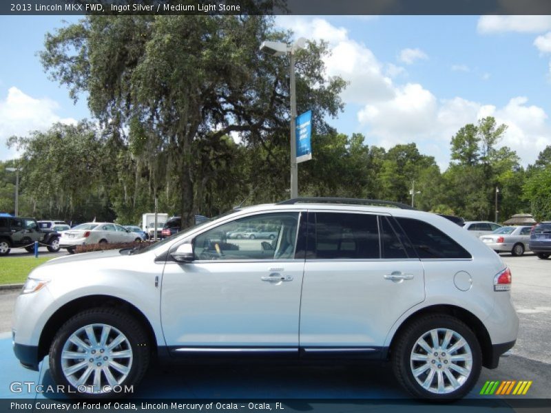 Ingot Silver / Medium Light Stone 2013 Lincoln MKX FWD