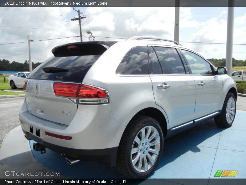 Ingot Silver / Medium Light Stone 2013 Lincoln MKX FWD