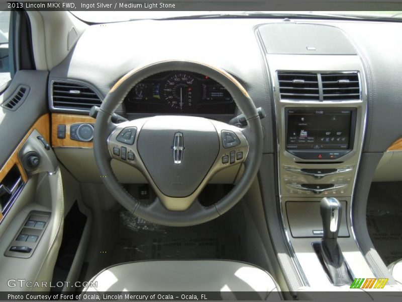Ingot Silver / Medium Light Stone 2013 Lincoln MKX FWD
