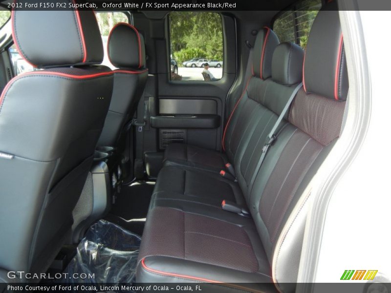 Rear Seat of 2012 F150 FX2 SuperCab