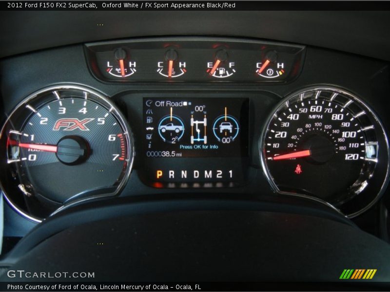  2012 F150 FX2 SuperCab FX2 SuperCab Gauges