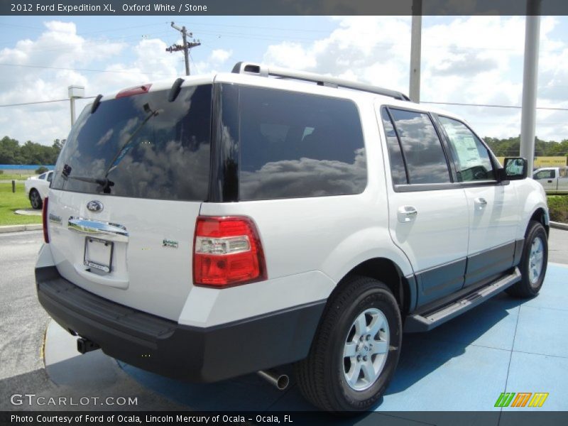 Oxford White / Stone 2012 Ford Expedition XL