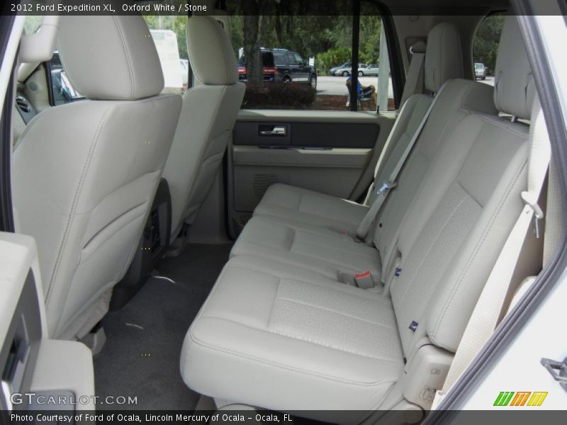 Oxford White / Stone 2012 Ford Expedition XL