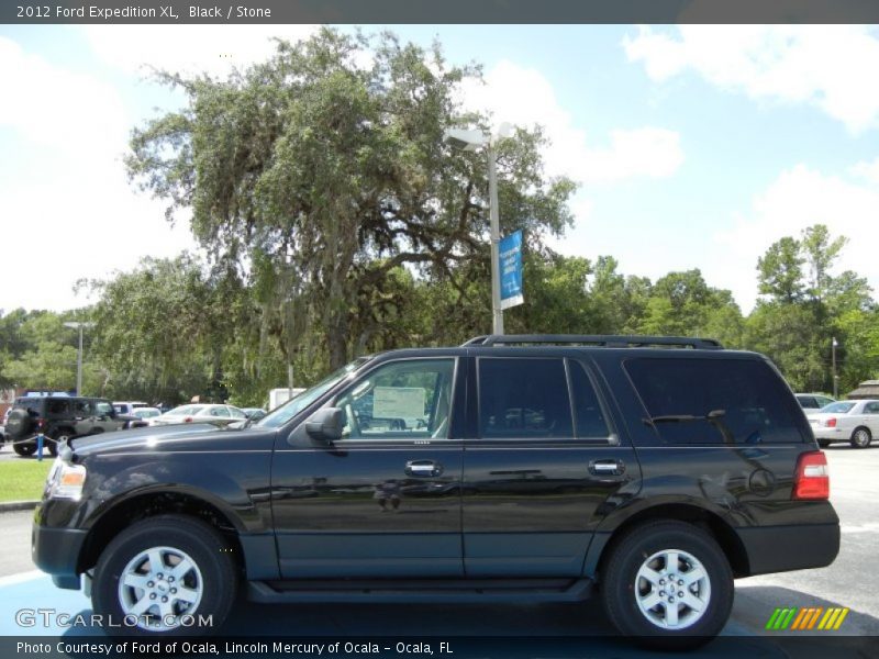Black / Stone 2012 Ford Expedition XL