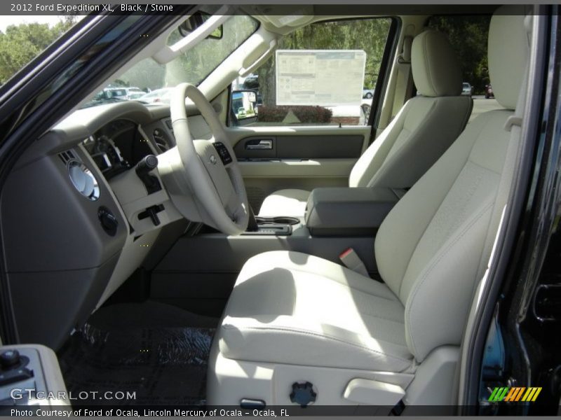 Black / Stone 2012 Ford Expedition XL