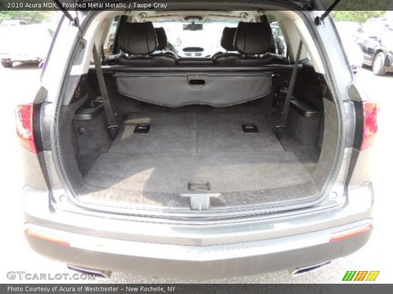 Polished Metal Metallic / Taupe Gray 2010 Acura MDX