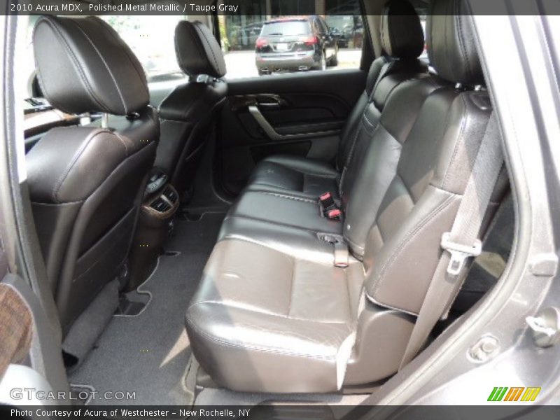 Polished Metal Metallic / Taupe Gray 2010 Acura MDX