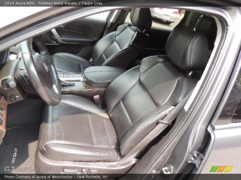 Polished Metal Metallic / Taupe Gray 2010 Acura MDX