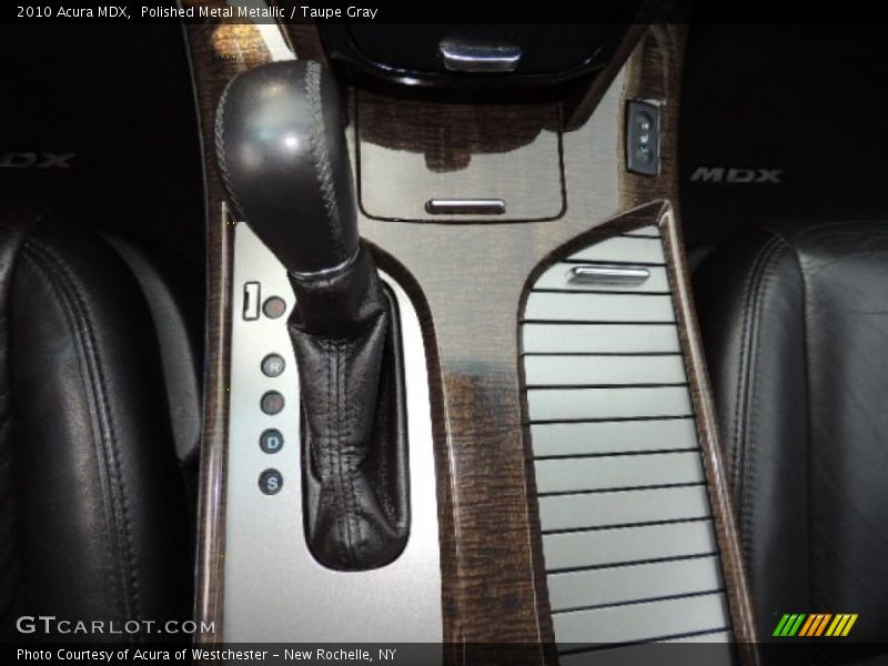 Polished Metal Metallic / Taupe Gray 2010 Acura MDX