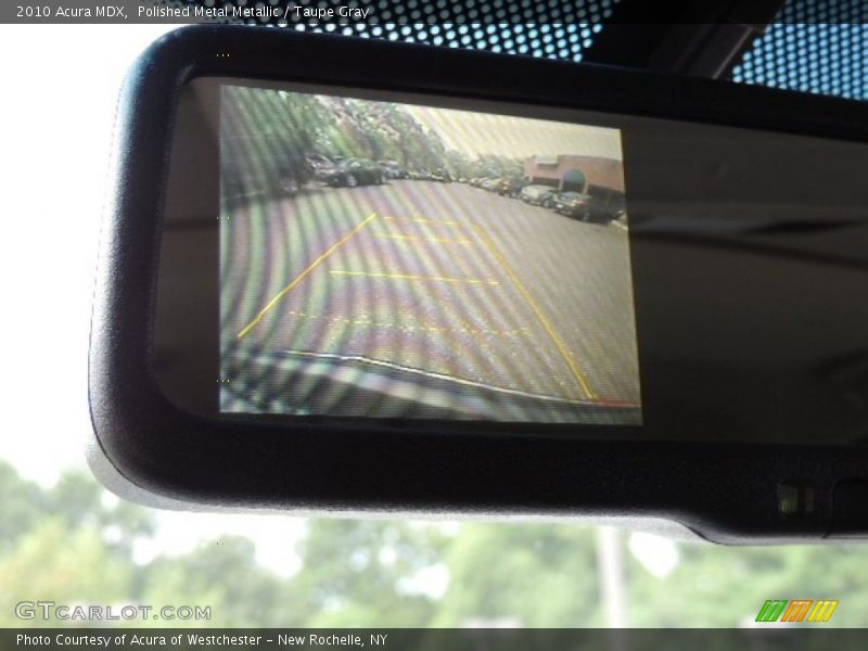 Polished Metal Metallic / Taupe Gray 2010 Acura MDX