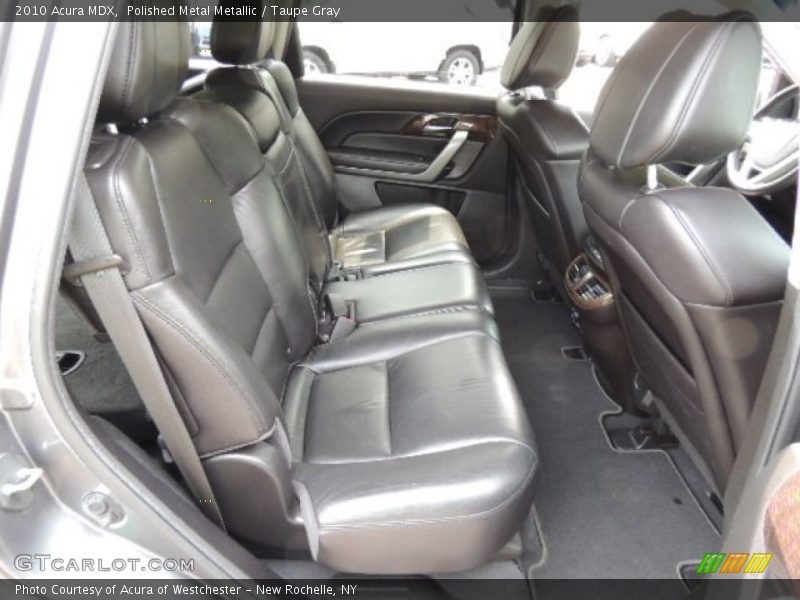 Polished Metal Metallic / Taupe Gray 2010 Acura MDX